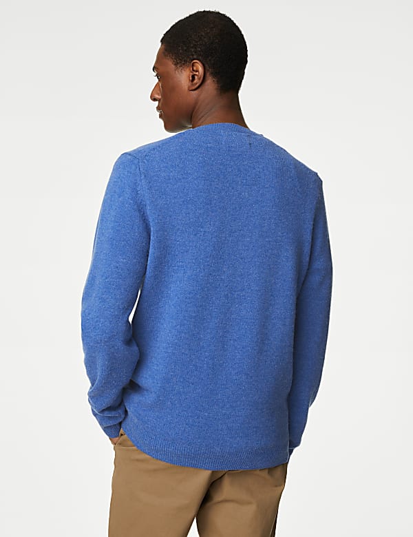 Pure Extra Fine Lambswool V-Neck Jumper