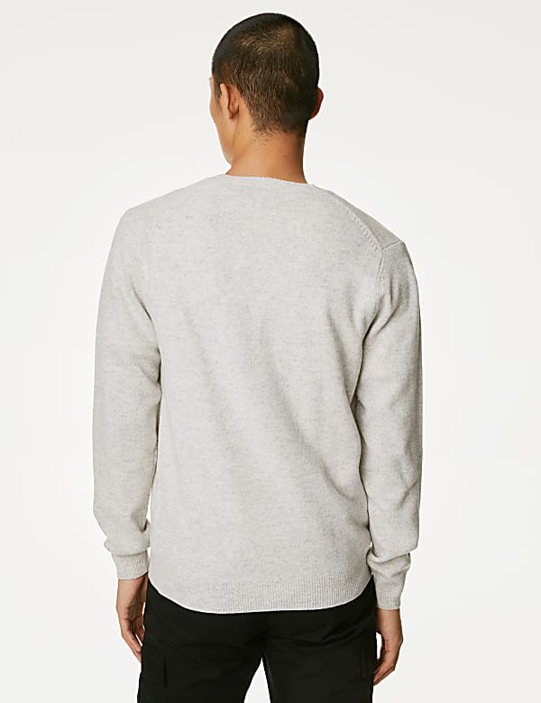 Pure Extra Fine Lambswool V-Neck Jumper
