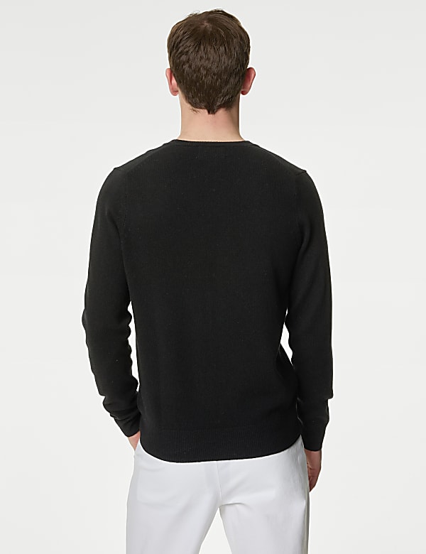 Pure Extra Fine Lambswool V-Neck Jumper