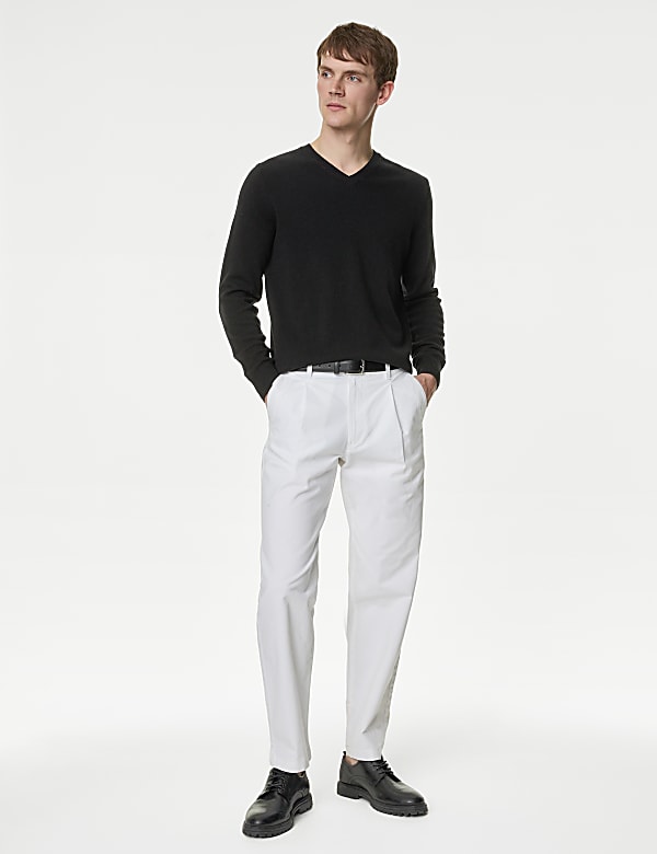 Pure Extra Fine Lambswool V-Neck Jumper