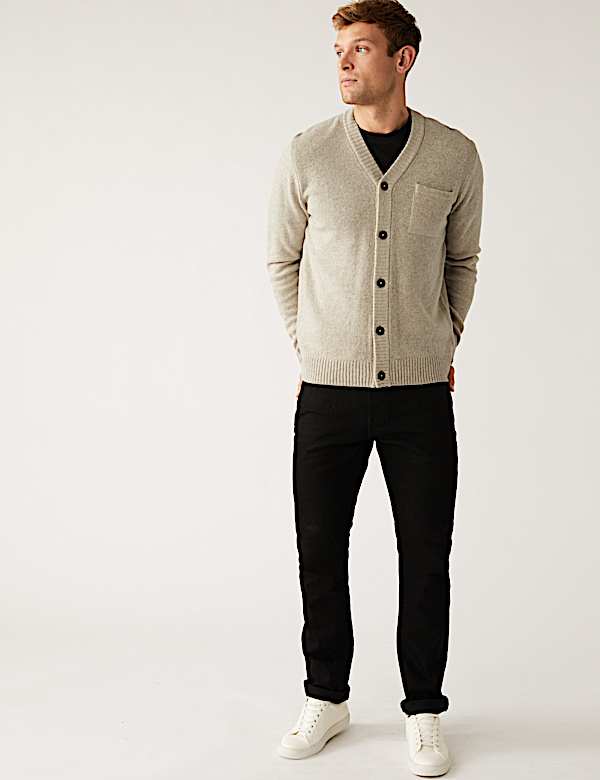 Pure Lambswool Cardigan