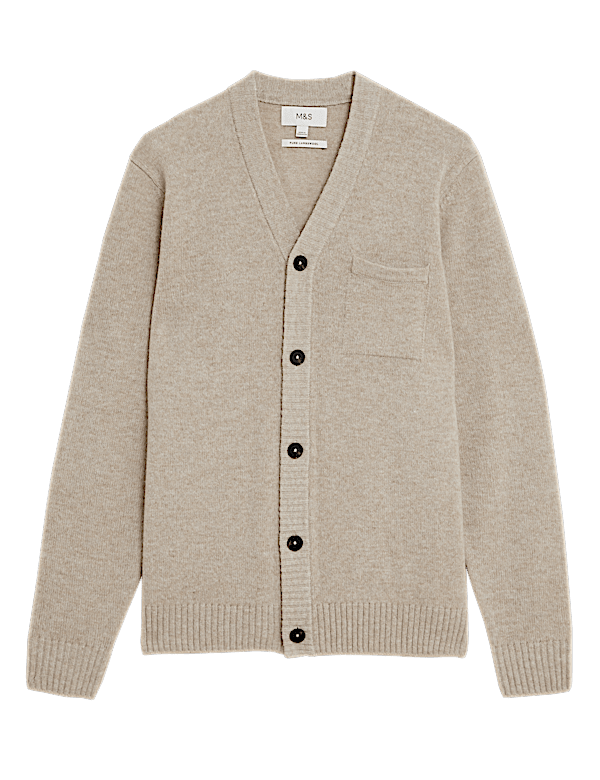 Pure Lambswool Cardigan