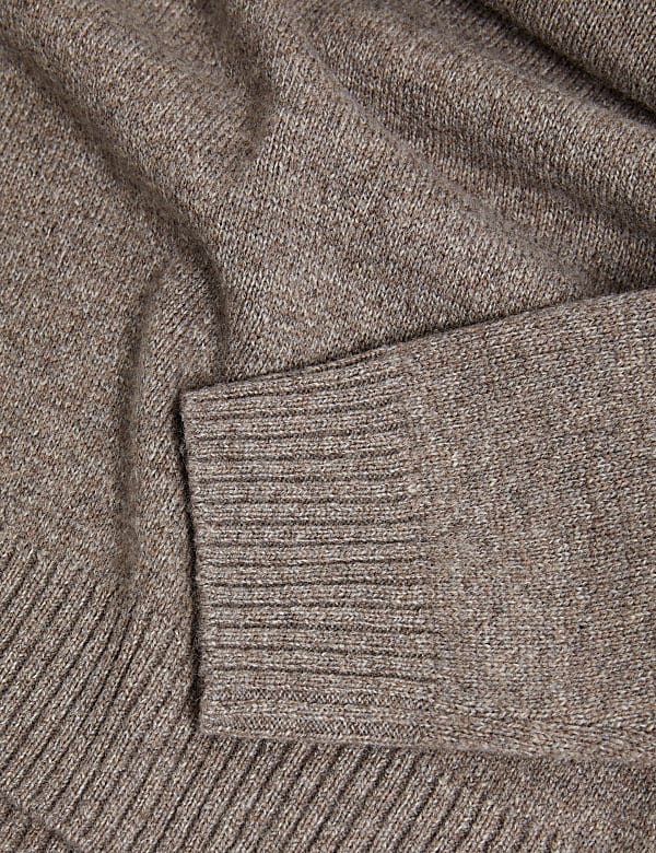 Lambswool Rich Half Zip Jumper