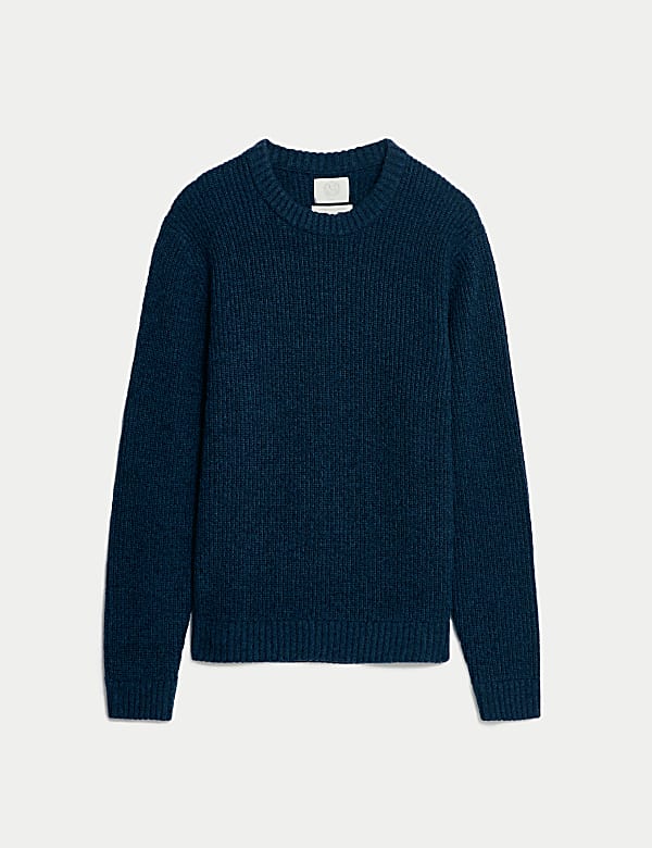 Crew neck lambswool jumper shop
