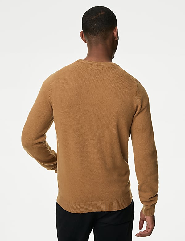 Pure Extra Fine Lambswool Crew Neck Jumper