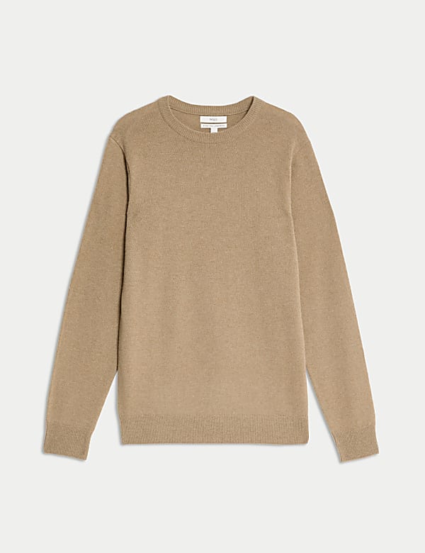 Pure Extra Fine Lambswool Crew Neck Jumper - NZ