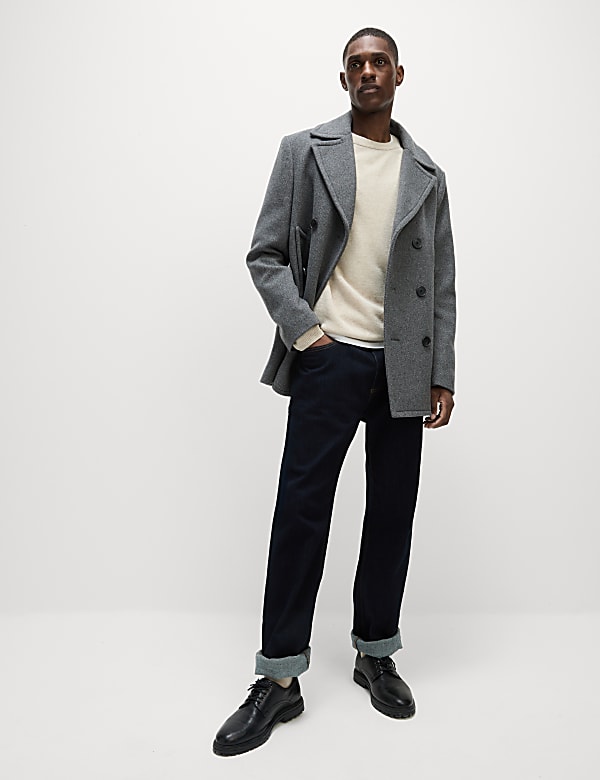 Pure Extra Fine Lambswool Crew Neck Jumper - CA