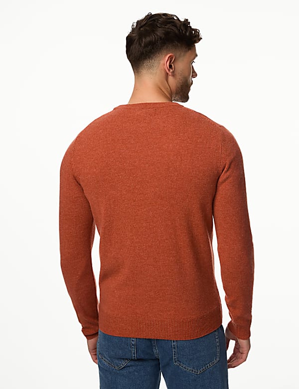 Pure Extra Fine Lambswool Crew Neck Jumper