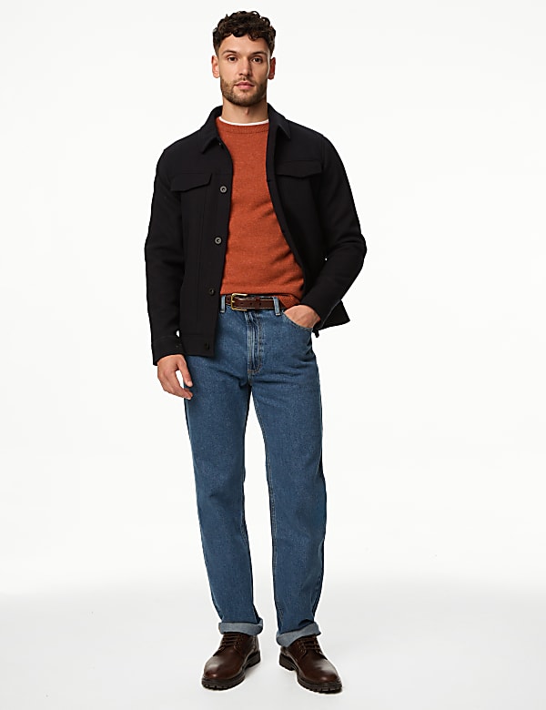 Pure Extra Fine Lambswool Crew Neck Jumper