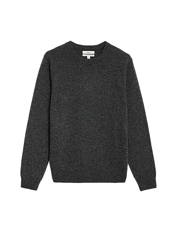 Pure Extra Fine Lambswool Crew Neck Jumper
