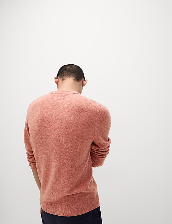 Pure Extra Fine Lambswool Crew Neck Jumper - NL