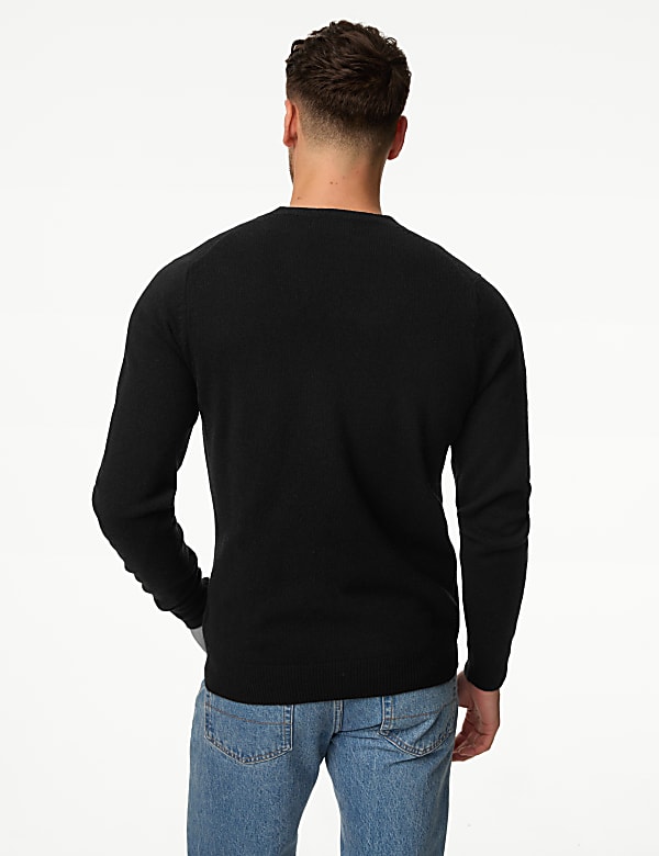 Pure Extra Fine Lamsbwool V-Neck Jumper
