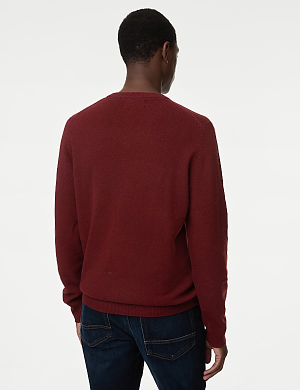 Pure Extra Fine Lamsbwool V-Neck Jumper