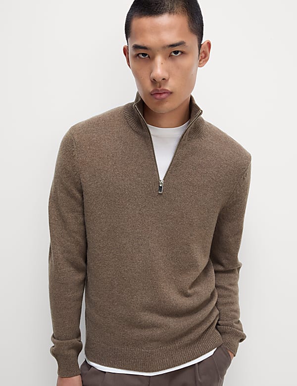 Extra Fine Lambswool Rich Jumper NEUTRAL Jumpers M S GR