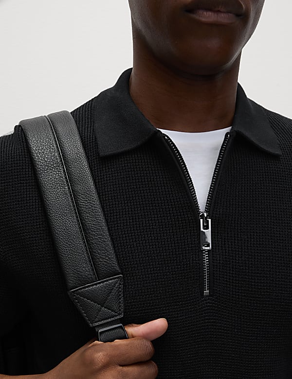 Kemeja Polo Rajut Bahan Katun - ID