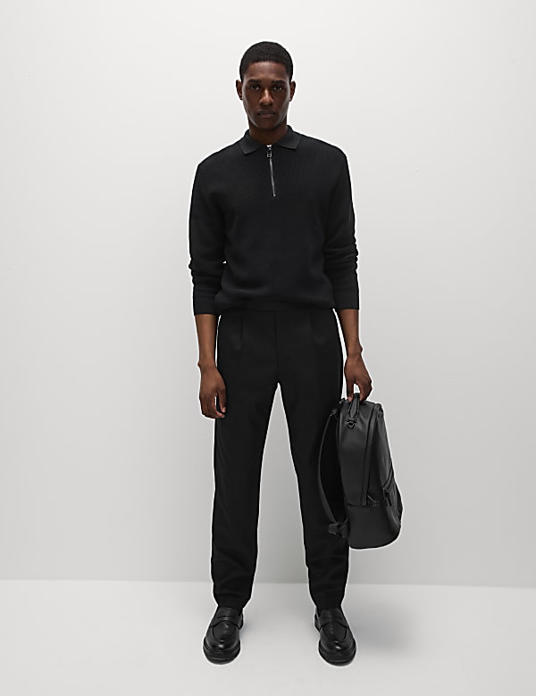 Kemeja Polo Rajut Bahan Katun - ID