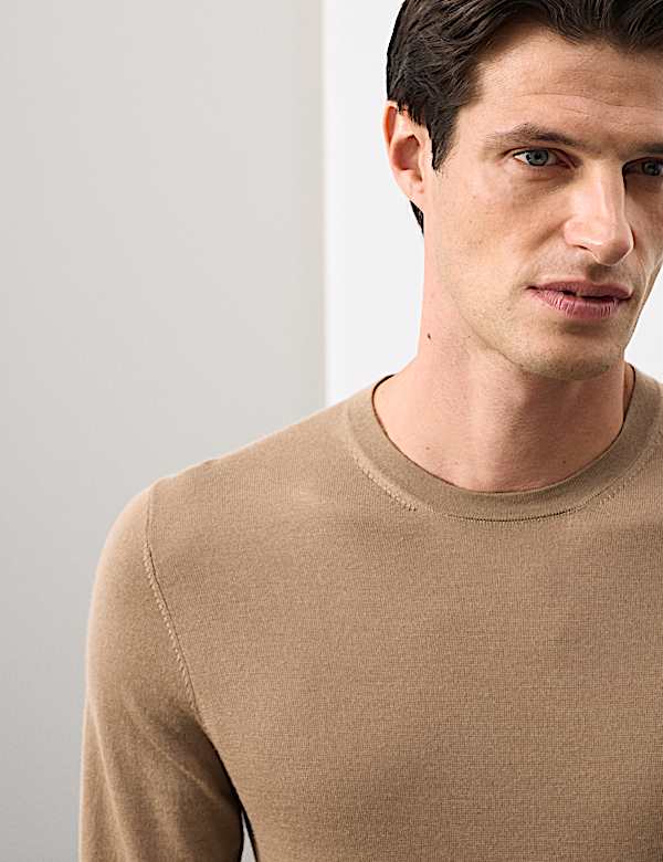 Pure Extra Fine Merino Wool Jumper