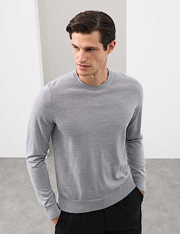 Pure Extra Fine Merino Wool Jumper