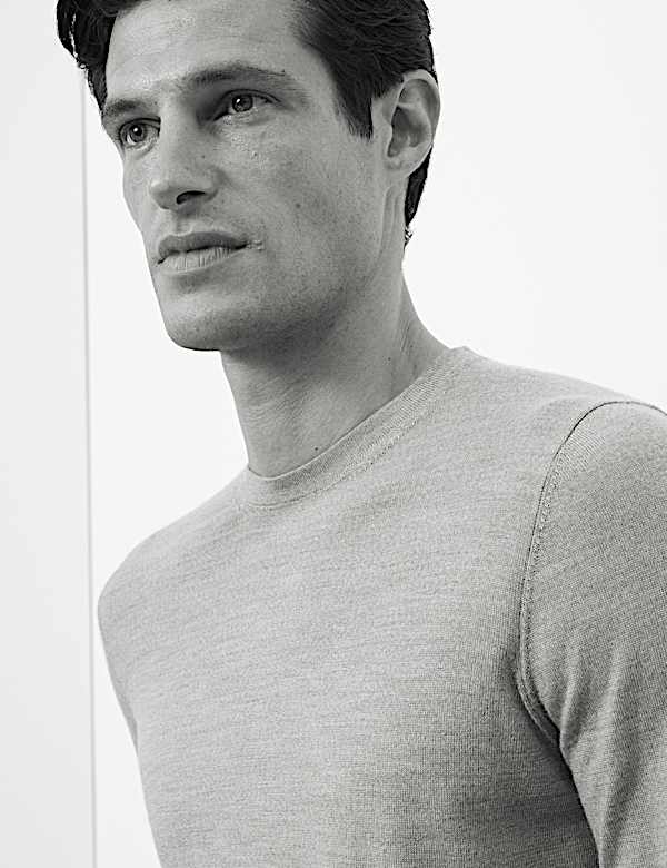 Pure Extra Fine Merino Wool Jumper