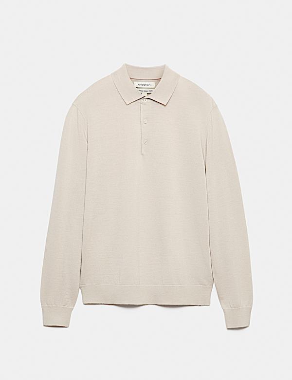 Pure Extra Fine Merino Wool Polo Shirt - CZ