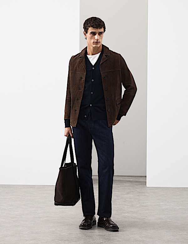 Pure Extra Fine Merino Wool Cardigan - US