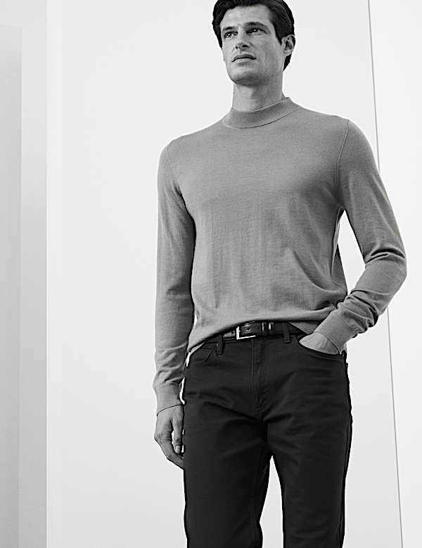 Pure Extra Fine Merino Wool Performance Jumper - DK