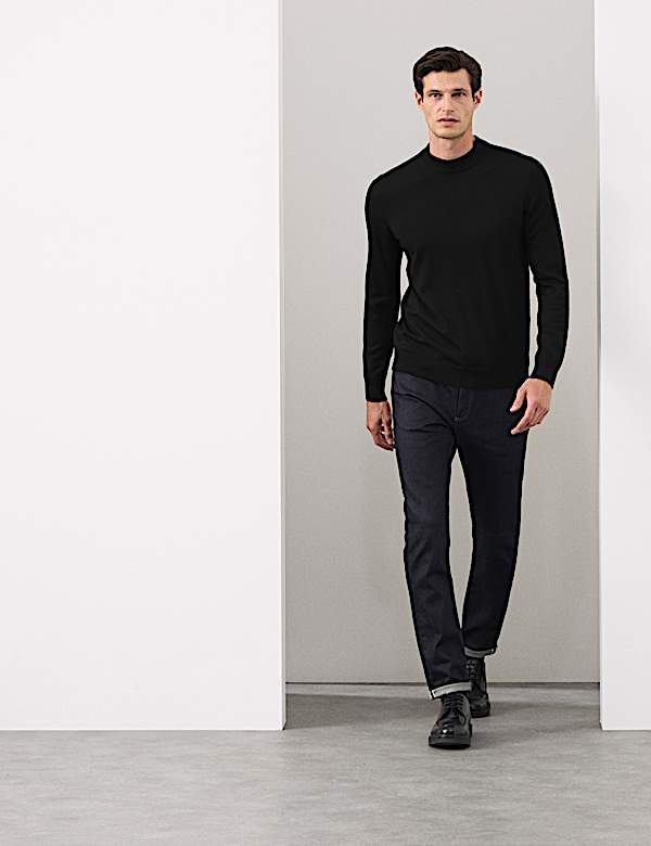 Pure Extra Fine Merino Wool Performance Jumper - DK