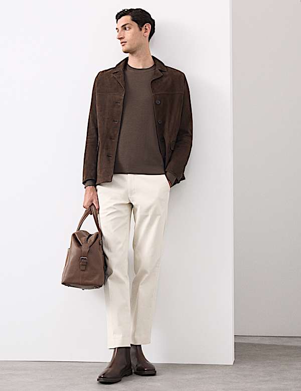 Merino Wool Blend Ribbed Performance Jumper - JO