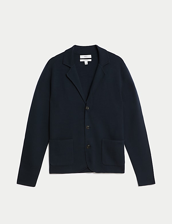 Cotton Modal Knitted Blazer - LV