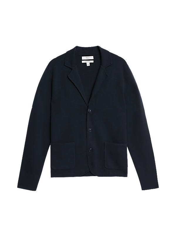 Cotton Modal Knitted Blazer