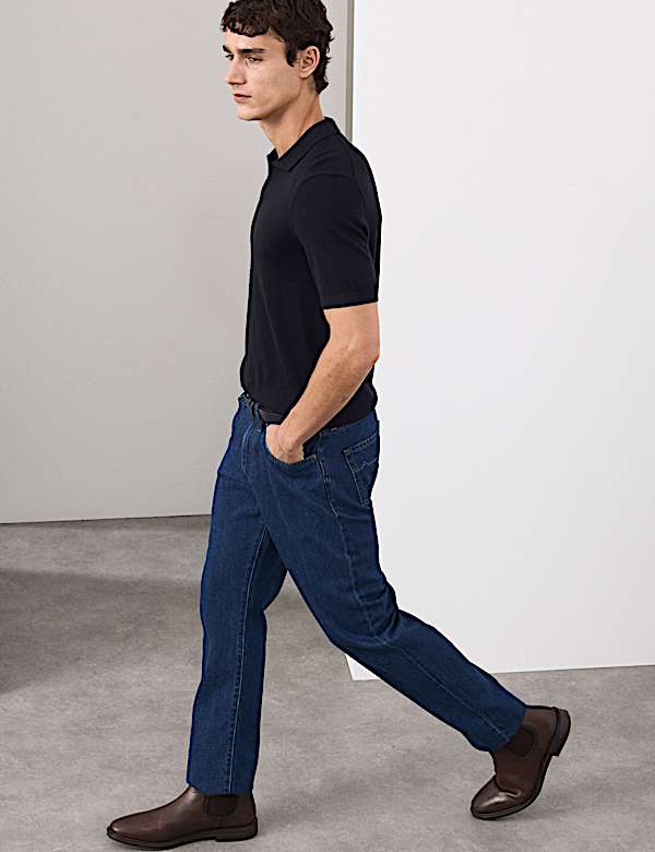 Pure Extra Fine Merino Wool Knitted Polo Shirt - VN