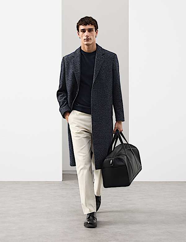 Pure Extra Fine Merino Wool Crew Neck T-Shirt - US