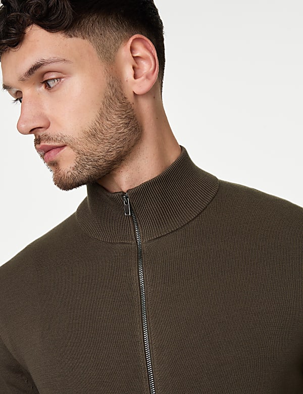 Funnel neck zip jumper store