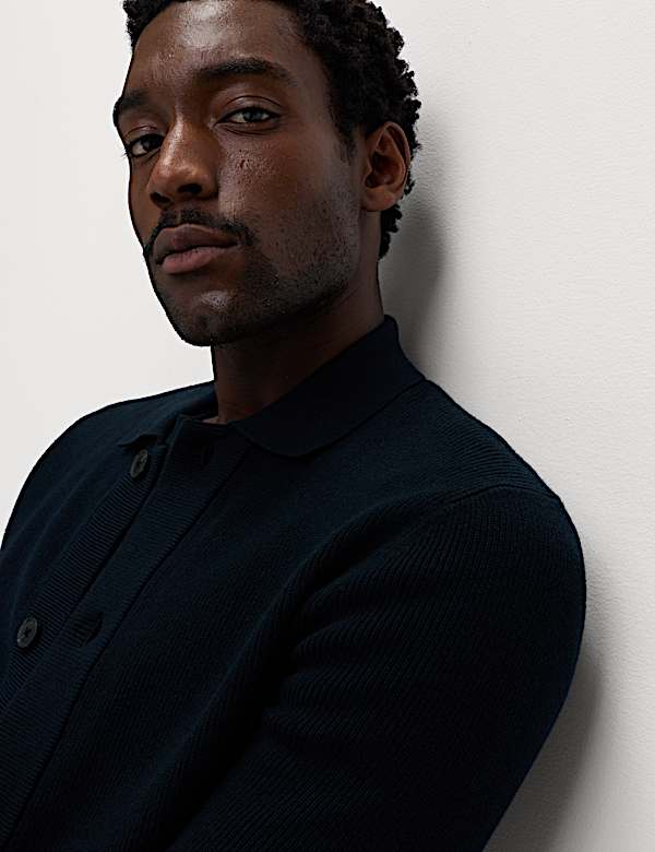 Cotton Blend Knitted Jacket - JO