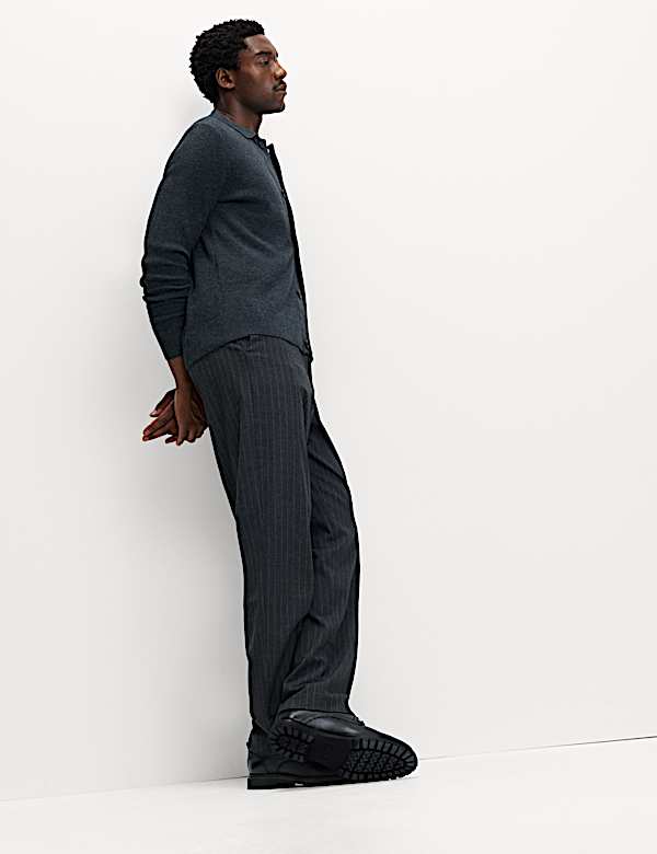 Cotton Blend Knitted Jacket - AL