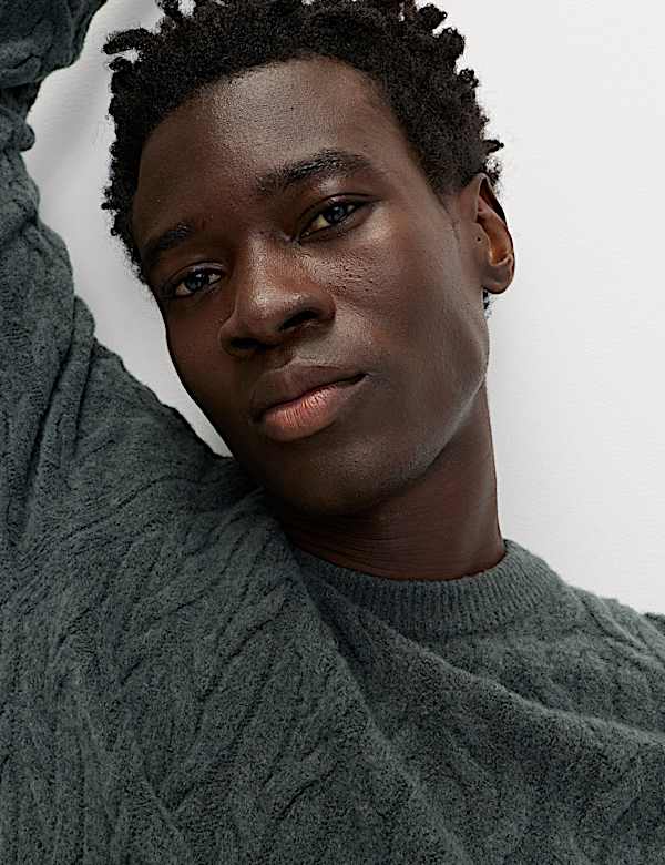 Super Soft Cable Knit Jumper with Wool - CA