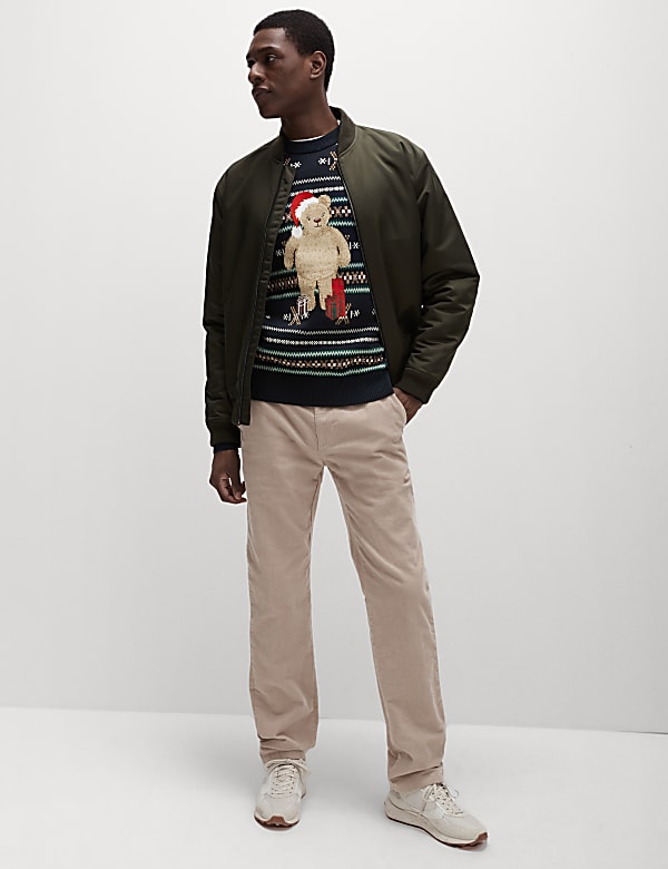 Pure Cotton Spencer Bear&trade; Crew Neck Jumper - JP