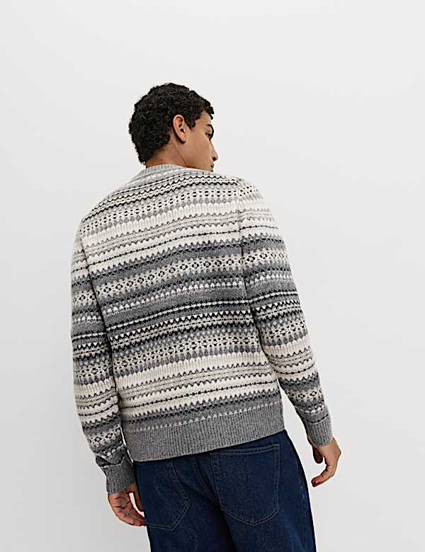 Fair Isle Crew Neck Jumper