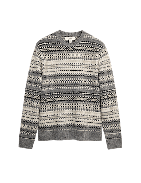 Fair Isle Crew Neck Jumper