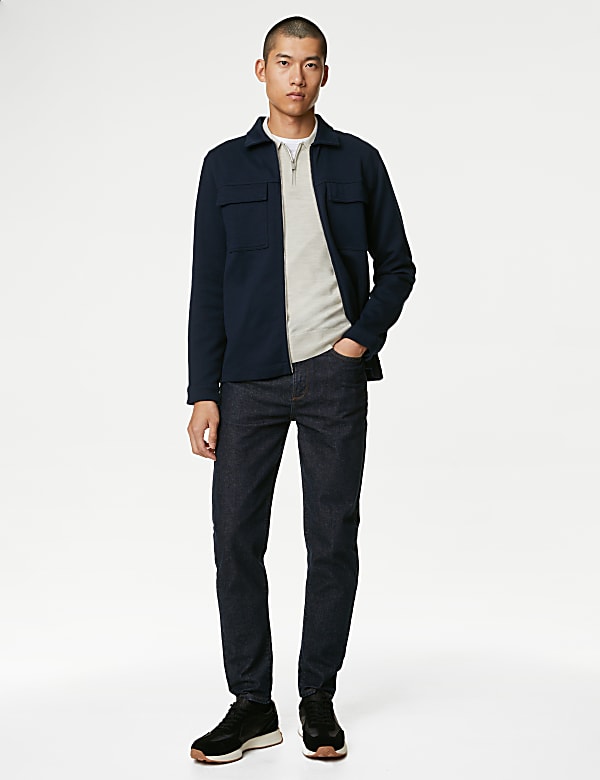 Pure Extra Fine Merino Wool Knitted Polo
