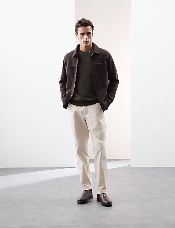 Pure Extra Fine Merino Wool Crew Neck Jumper