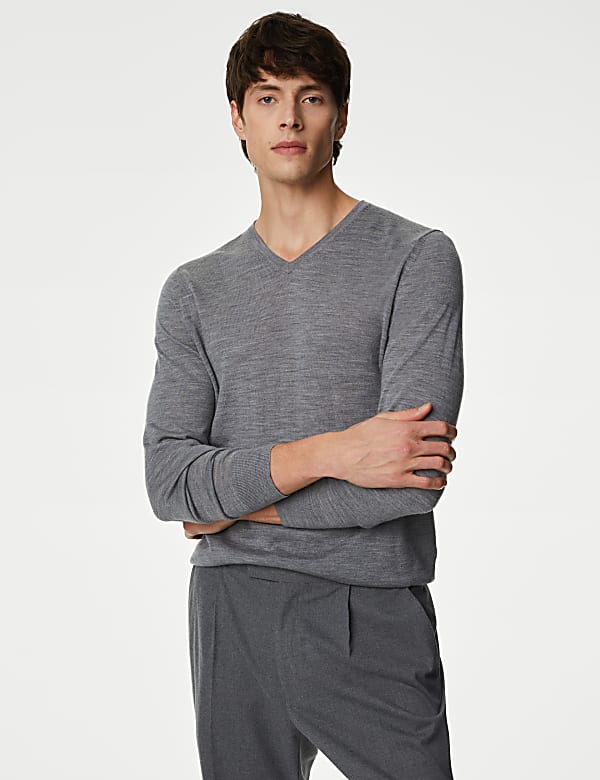 Marks spencer merino wool jumper cheap
