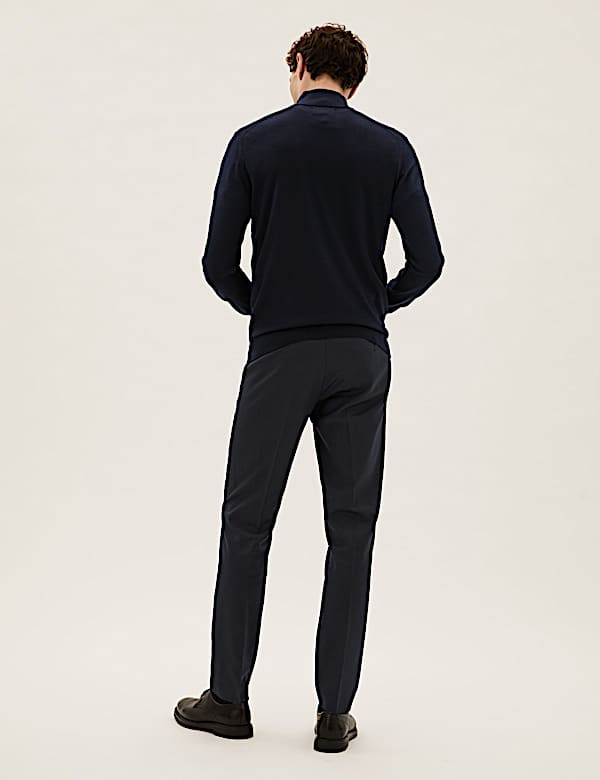 Pure Extra Fine Merino Half Zip Jumper
