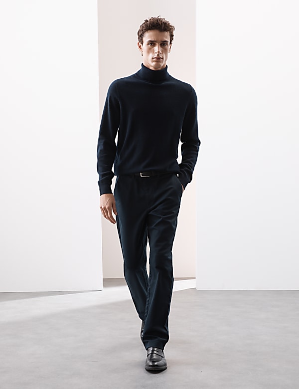 Pull 100 % cachemire &agrave; col roul&eacute; - CH