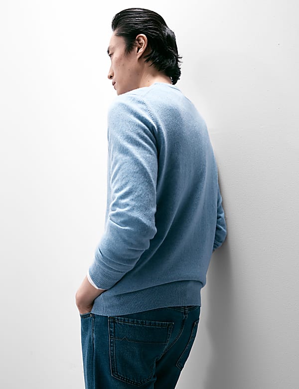 Pure Cashmere Crew Neck Jumper - CY