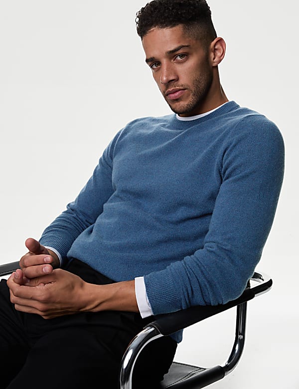 Pure Cashmere Crew Neck Jumper