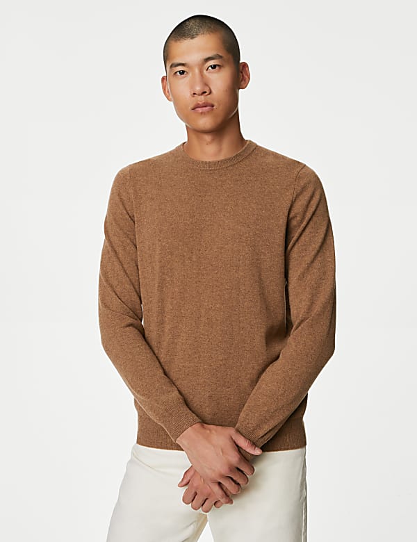 Pure Cashmere Crew Neck Jumper