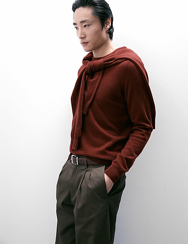 Pure Cashmere Crew Neck Jumper