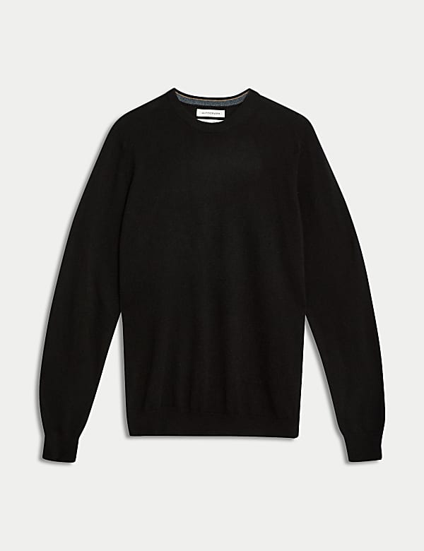 Black cashmere jumper hot sale