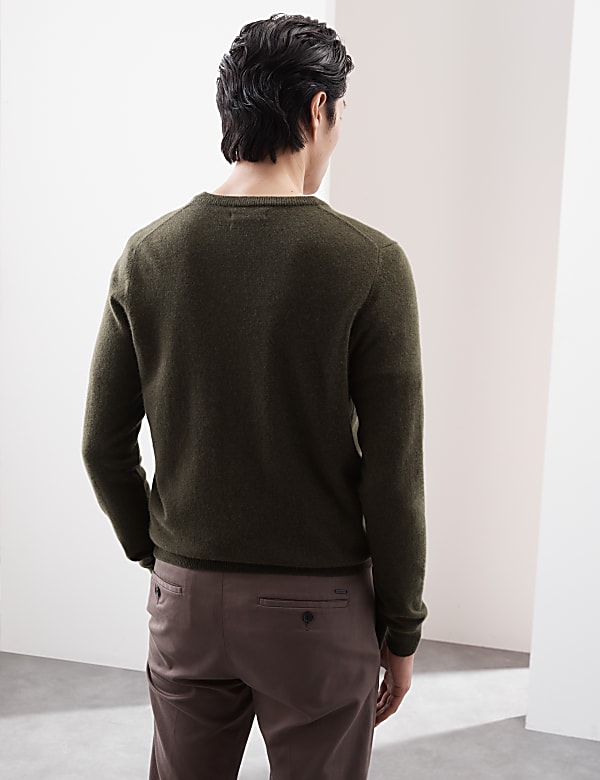 Pure Cashmere V-Neck Jumper - VN